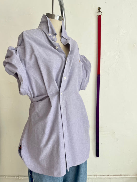 Short Sleeve Ruched Tunic