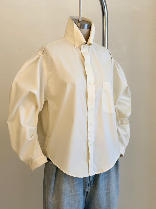 Winter White Oxford Cloth Shirt