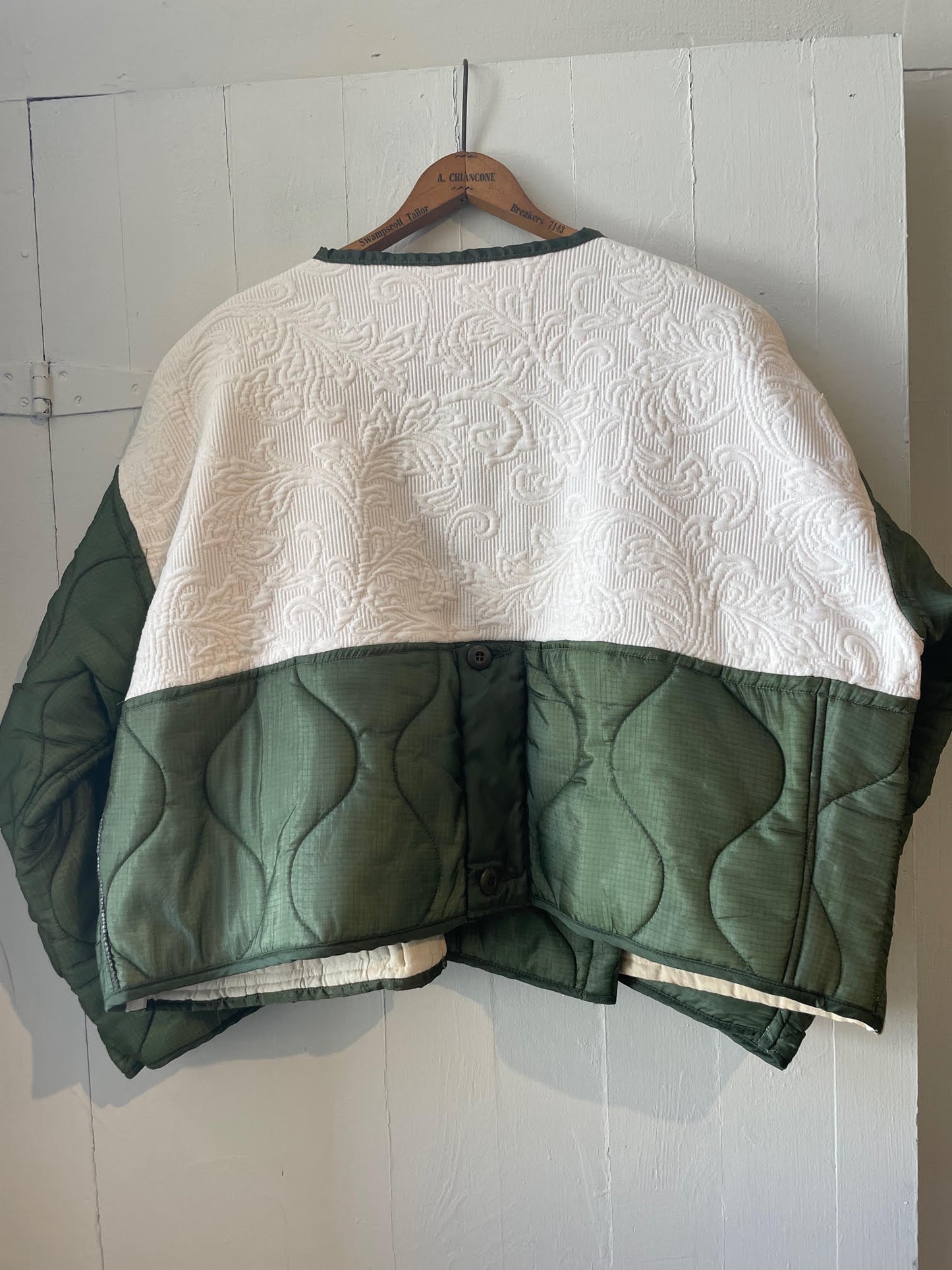Cropped Quilted Jacket