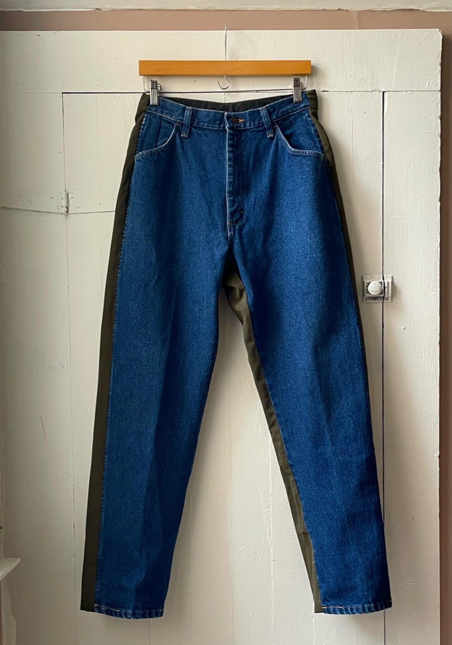 Merged Vintage Army Denim Pant