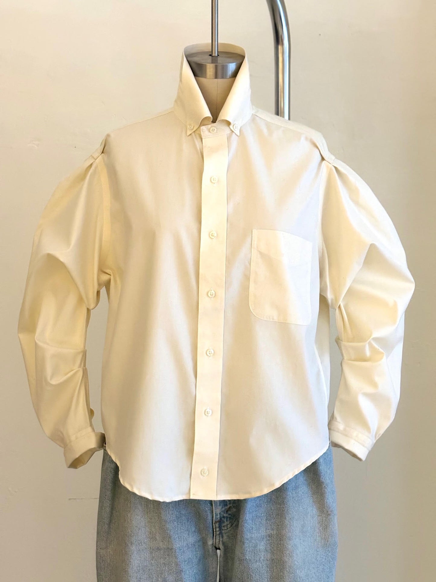 Winter White Oxford Cloth Shirt