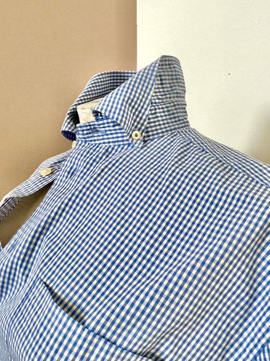Cropped Stand-up Collar Short Sleeve
