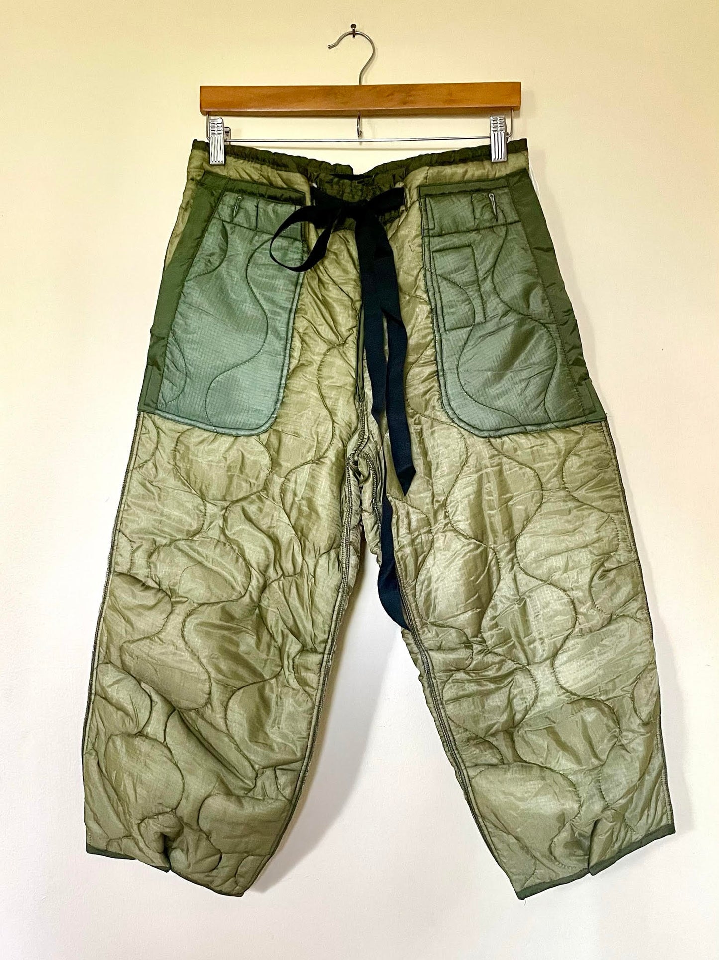 Quilted Surplus Pants