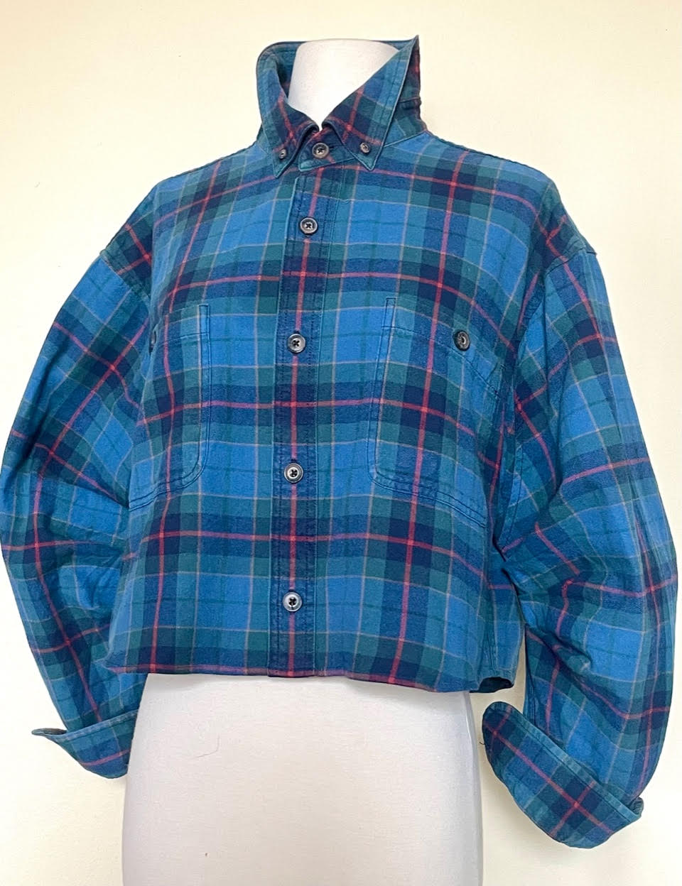 Unbrushed Flannel Long Sleeve Shirt